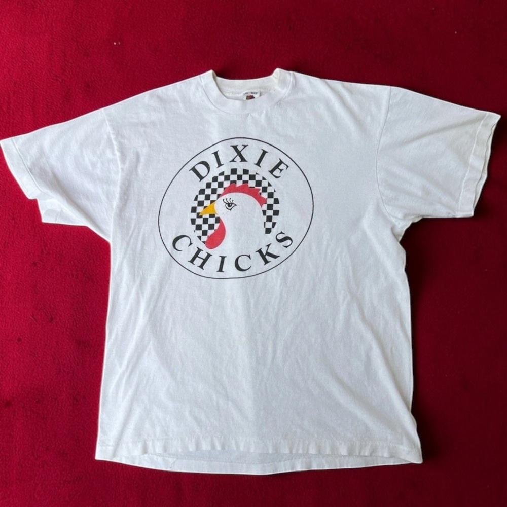 Vintage Dixie Chicks T-Shirt XL Pre-Fame Keep on Cluckin USA Single Stitch
